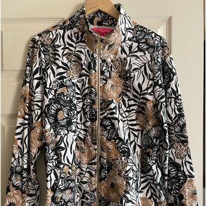 EUC Lilly Pulitzer Cotton Full Zip Jacket
